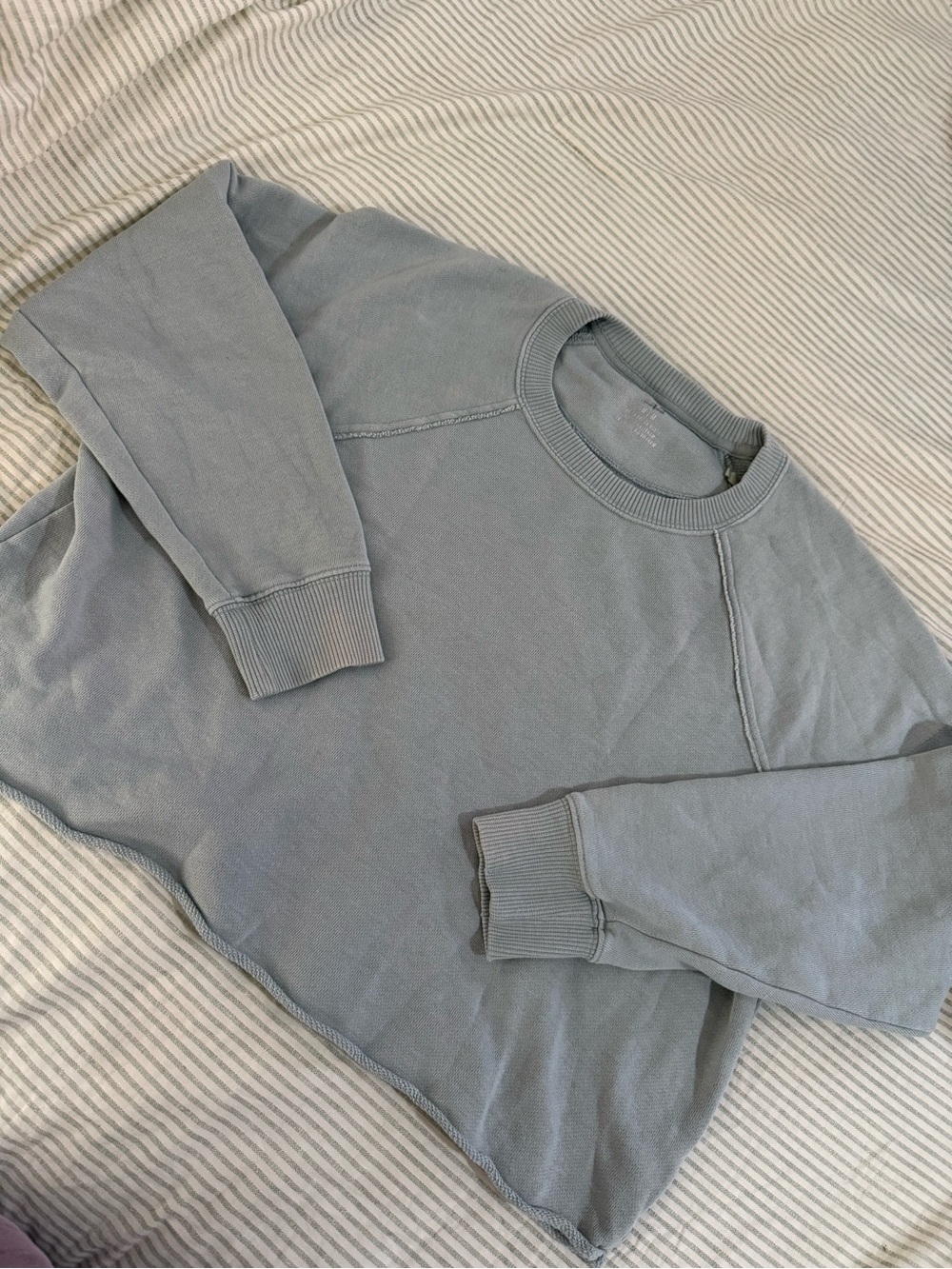 Aerie light green Crewneck Sweatshirt